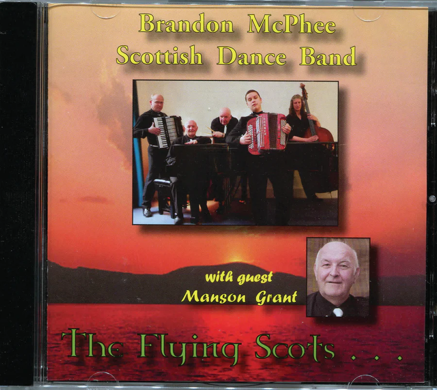 Brandon McPhee Scottish Dance Band With Manson Grant - Brandon McPhee. CD Album Record.