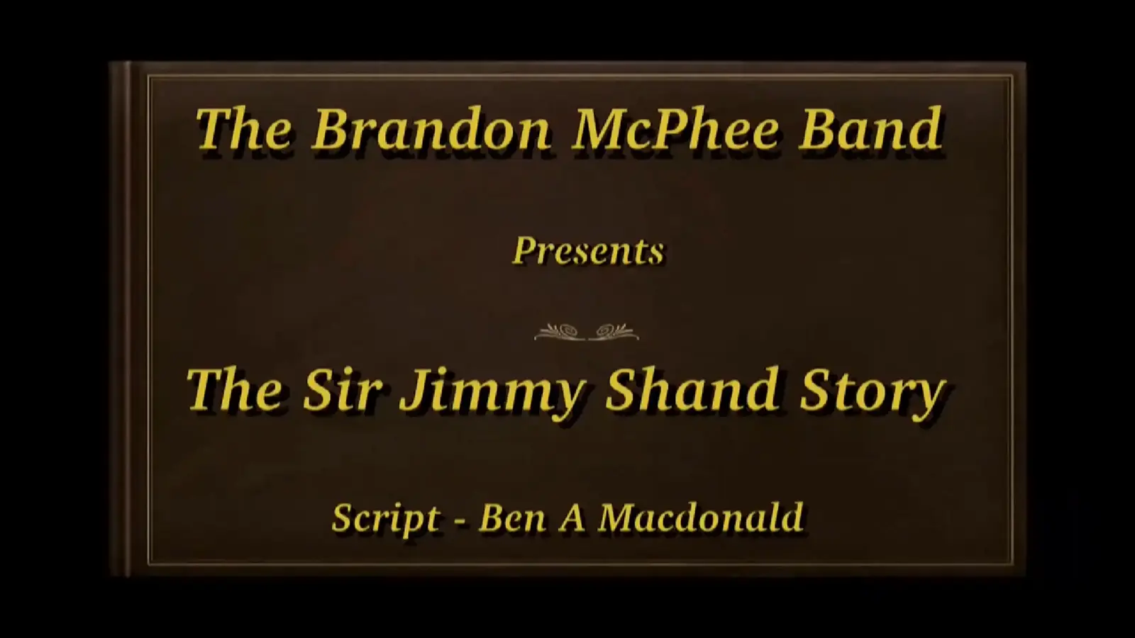 Brandon McPhee Band - The Jimmy Shand Story - Video Digital Download