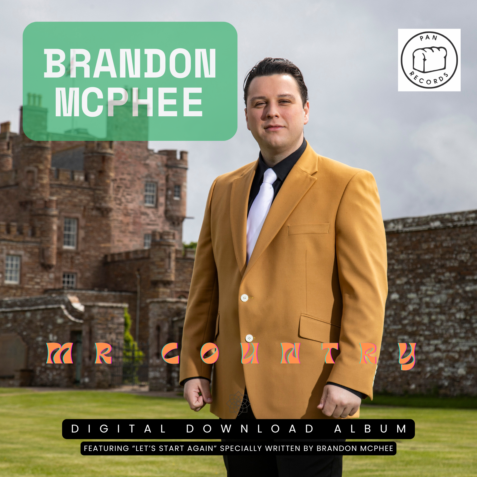 Mr Country. Brandon McPhee. Digital Download Album Record.